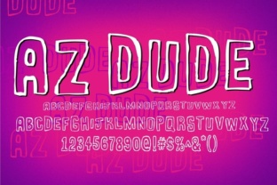 AZ Dude: A Designer’s Take on This Display Font