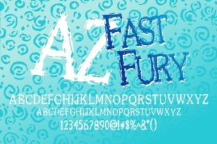 AZ Fast Fury Font Review: Testing a Rough Display Typeface