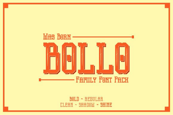 Bollo Font Review: Vintage Display Typography for Web