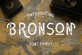 Bronson Font: A Versatile Display Typeface for Web Design