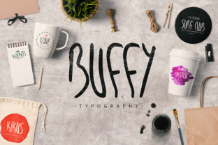Buffy Font Review: A Wobbly Display Typeface for Campaigns