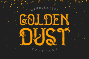 Golden Dust Font: A Designer’s Real Branding Test