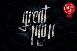 Great Man Font Review: A Web Designer’s Layout Test
