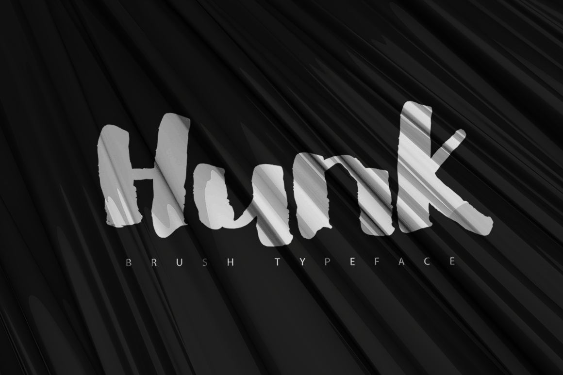 Hunk Font: A Bold Display Typeface for Small Business Branding