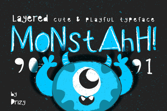 Monstahh Font: Playful Branding for Small Business