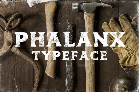 Phalanx Font: Vintage Editorial Typography