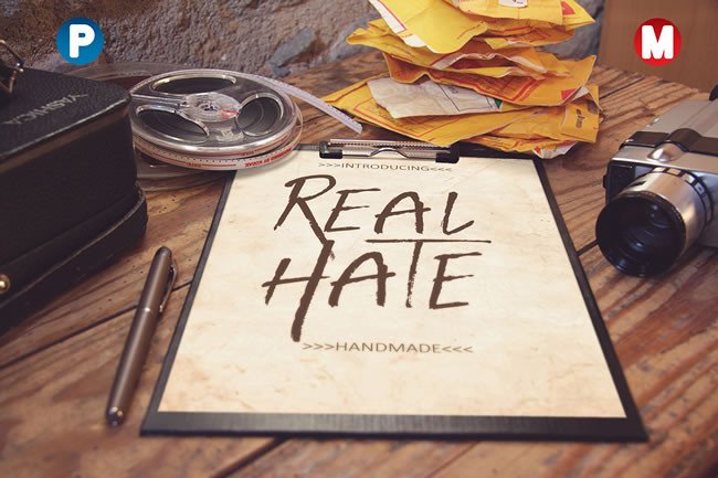 Real Hate Font Review: A Modern Display Typeface for Bold Branding