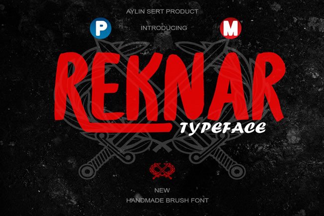 Reknar Font Review: Handmade Style for Campaigns
