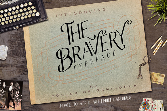 The Bravery Font: Elevating Handmade Product Design