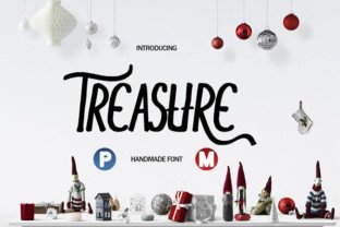 Treasure Font: A Playful Typeface for Editorial Design