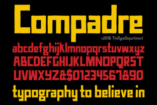 TTD Compadre Font Review for Digital Design